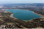 Jezero Medard Jezero Medard, letecký pohled ze severozápadu. Foto: Petr Znachor, Biologické centrum AV ČR